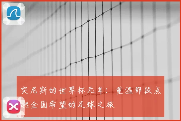 突尼斯的世界杯元年：重温那段点燃全国希望的足球之旅