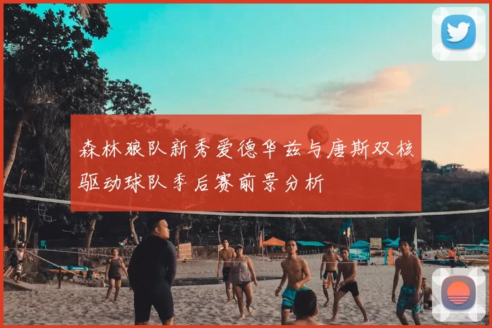 森林狼队新秀爱德华兹与唐斯双核驱动球队季后赛前景分析
