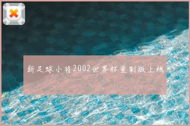 新足球小将2002世界杯重制版上线